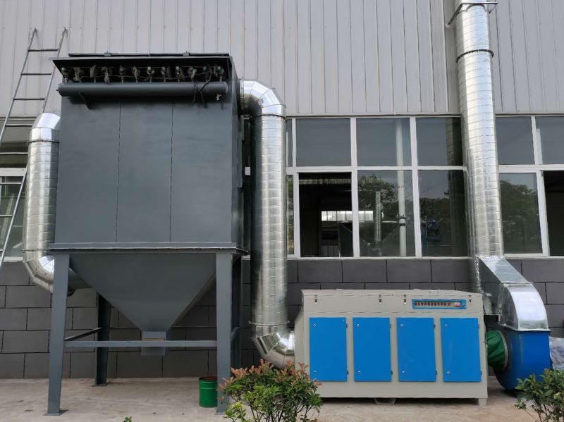 環(huan)宇(yu)佈(bu)袋(dai)除塵廢(fei)氣(qi)處理(li)